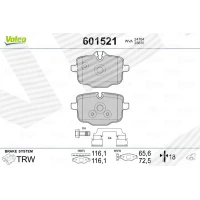 Brake pads for disc brakes