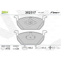 Brake pads for disc brakes