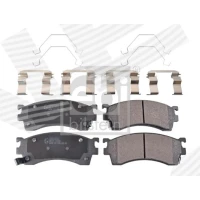 Brake pads for disc brakes