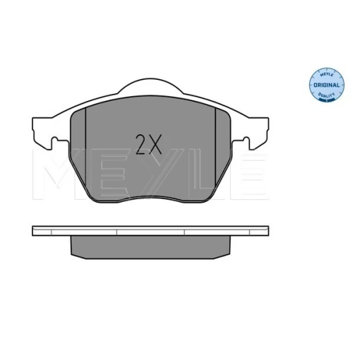 BRAKE PADS FOR DISC BRAKES - 2