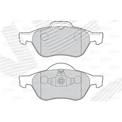 BRAKE PADS FOR DISC BRAKES - 1