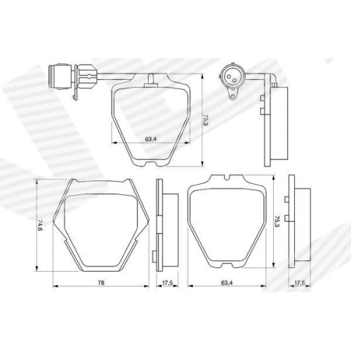 BRAKE PADS FOR DISC BRAKES - 4