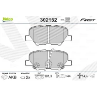 Brake pads for disc brakes