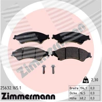 Brake pads for disc brakes