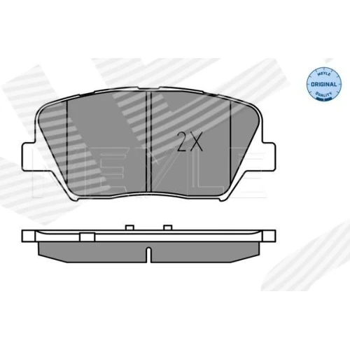 BRAKE PADS FOR DISC BRAKES - 1