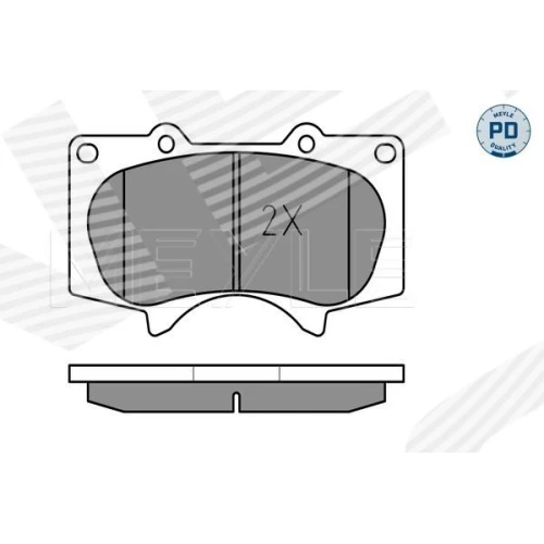 BRAKE PADS FOR DISC BRAKES - 1