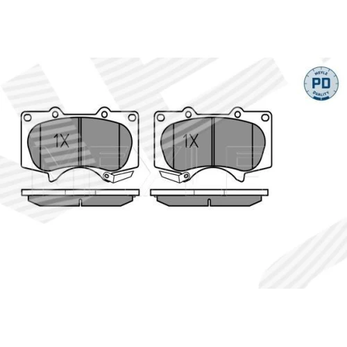 BRAKE PADS FOR DISC BRAKES - 0