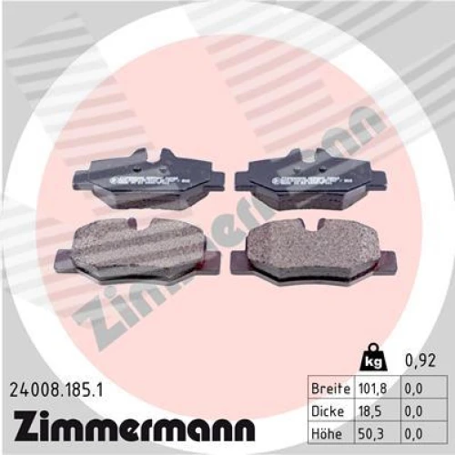 BRAKE PADS FOR DISC BRAKES - 0