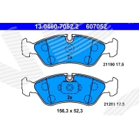 Brake pads for disc brakes