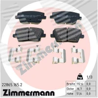 Brake pads for disc brakes