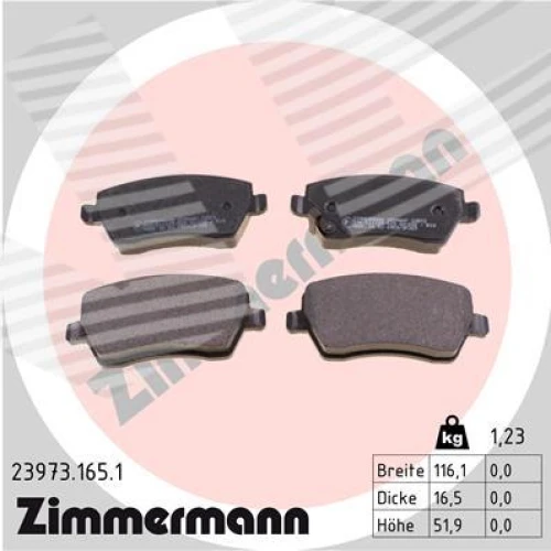 BRAKE PADS FOR DISC BRAKES - 0