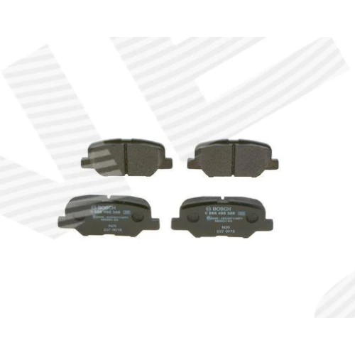 BRAKE PADS FOR DISC BRAKES - 2