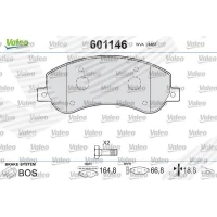 Brake pads for disc brakes