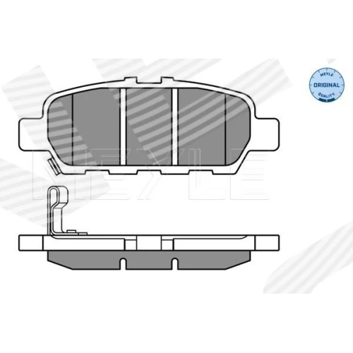 BRAKE PADS FOR DISC BRAKES - 1