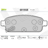 Brake pads for disc brakes