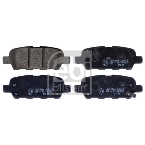 BRAKE PADS FOR DISC BRAKES - 0