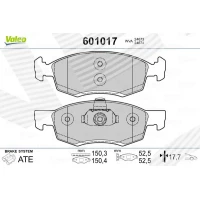 Brake pads for disc brakes