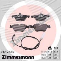 Brake pads for disc brakes