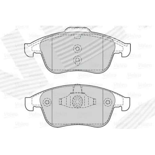 BRAKE PADS FOR DISC BRAKES - 1