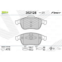 Brake pads for disc brakes