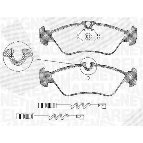 BRAKE PADS FOR DISC BRAKES - 0