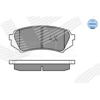 Brake pads for disc brakes