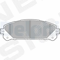 Brake pads for disc brakes