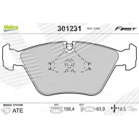 Brake pads for disc brakes