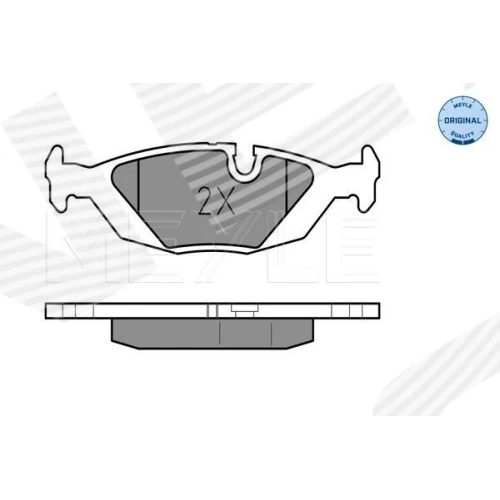 BRAKE PADS FOR DISC BRAKES - 1