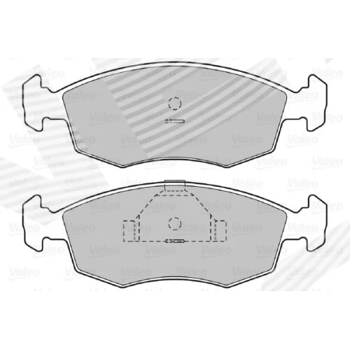 BRAKE PADS FOR DISC BRAKES - 1