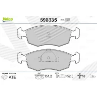 Brake pads for disc brakes