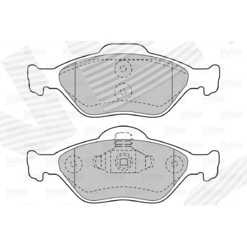 BRAKE PADS FOR DISC BRAKES - 1