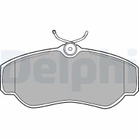 Brake pads for disc brakes