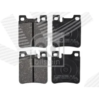 Brake pads for disc brakes