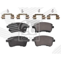 Brake pads for disc brakes