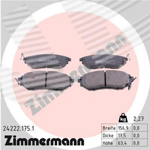 BRAKE PADS FOR DISC BRAKES - 0