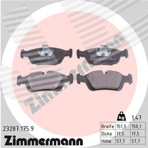 BRAKE PADS FOR DISC BRAKES - 0