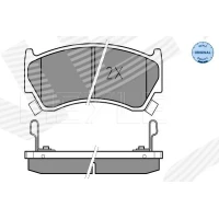 Brake pads for disc brakes