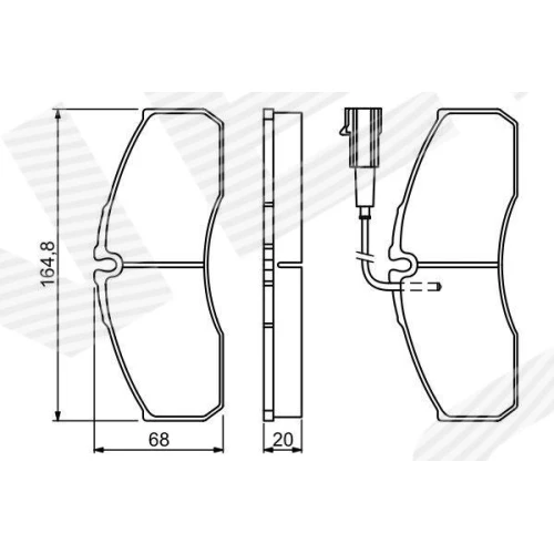 BRAKE PADS FOR DISC BRAKES - 6