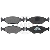 Brake pads for disc brakes