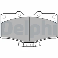 Brake pads for disc brakes