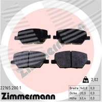 Brake pads for disc brakes