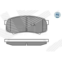 Brake pads for disc brakes