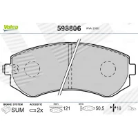 Brake pads for disc brakes