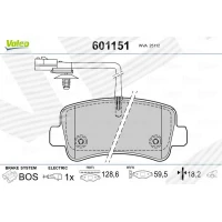 Brake pads for disc brakes