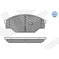 Brake pads for disc brakes