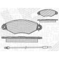 Brake pads for disc brakes