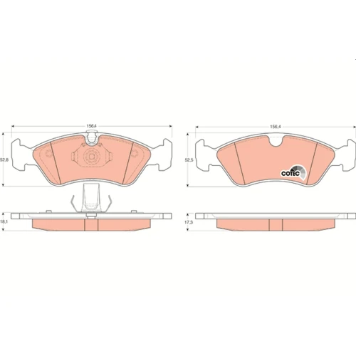 BRAKE PADS FOR DISC BRAKES - 0