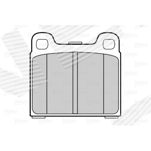 BRAKE PADS FOR DISC BRAKES - 1