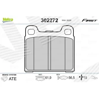 Brake pads for disc brakes